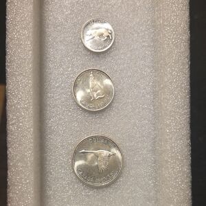 Canadian Wildlife Silver Coin Set